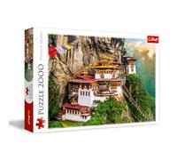 Jigsaw Puzzle 2000 Tiger's Nest Bhutan 27092