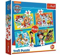 Paw Patrol Team Puzzle - 4in1 Trefl Multi 1 Pack