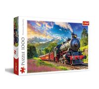 Trefl Train Journey 1000 Pieces Tea, Creative Entertainment, Classic Puzzle for Adults and Children from 14 Years, Multicoloured, 10929