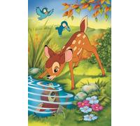 Trefl - Trefl: 40th Anniversary Disney, Bambi - Puzzle 600 Pieces - DIY Puzzle with Characters from Classic Disney Animated Films, for Adults and Children Aged 14+