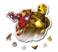 Trefl - Wood Craft Marvel Avengers Wooden Outline Puzzle, Multicoloured, 20183
