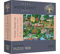 Trefl Wooden Famous Places In France Puzzle 1000 Units Multicolor