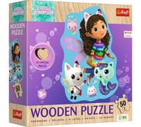 Wooden Jigsaw Puzzle Junior 50 - Gabby's Dollhouse