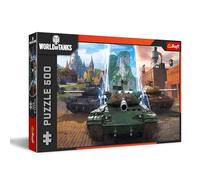Trefl - World of Tanks: Action time! - Puzzle 500 pieces - DIY puzzle, Creative Entertainment, for Adults and Children from 10 years