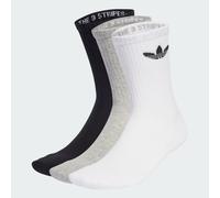adidas Originals Trefoil 3 Pack Socks White