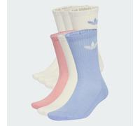 Trefoil Cushion Crew Socks 6 Pairs