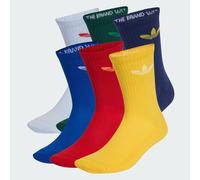 Trefoil Cushion Crew Socks 6 Pairs