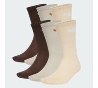 Trefoil Cushion Crew Socks 6 Pairs