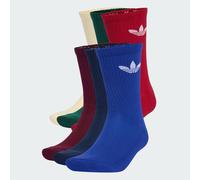 Trefoil Cushion Crew Socks 6 Pairs