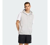 Adidas Originals Trefoil Essentials Sleeveless Hoodie Grey S Men