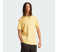 Adidas Originals Men's Trefoil Essentials T-Shirt - Cream/Brown - Size: Regular/34