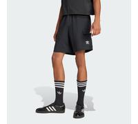 adidas Originals Mens Trefoil Essentials Woven Shorts - Black, Black, Size M, Men Black