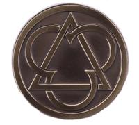 Trefoil Interlaced Form Gothic Architecture Pagan Christian Symbol Shape Holy Trinity Church Equilateral Triangle 1.2" Enamel Pin Badge