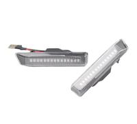 TREGOO Compatible With 3 Series For E36 For M3 For Facelift For Model 1997 1998 1999 Side Marker Turn Signal Lights Repeater Lamp OEM:RH 63132492180 Car Dynamic Turn Signal(White)