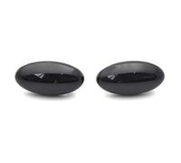 TREGOO Compatible With C&itroen For C1 2005-2020 For C2 2003-2010 For C3 2002-2020 Dynamic Turn Signal Light Side Marker Auto Parts Car Dynamic Turn Signal(Black)