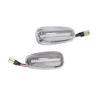 TREGOO Compatible With Chevrolet For Corvette For C6 2005 2006 2007 2008 2009 2010 2011 2012 2013 Dynamic Turn Signal Light Side Marker Lamp Car Dynamic Turn Signal(White)