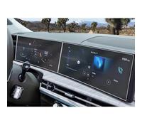 TREGOO Compatible With Hyundai For Santa Fe 2024 Car 12.3inch Gps Navigation And Dashboard Tempered Glass Screen Protector navigation Protector Film