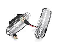 TREGOO Compatible With Lancia For Musa 350 2004 2005 2006 2007 2008 2009 2010 2011 2012 Dynamic Turn Signal Blinker Side Marker Light Car Dynamic Turn Signal(White)