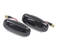 TREGOO Compatible With Land For Rover For Freelander 1 2002 2003 2004 2005 Dynamic Flowing Side Marker Lights Turn Signal Auto Parts Car Dynamic Turn Signal(Black)