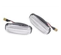 TREGOO Compatible With Land For Rover For Freelander 1 2002 2003 2004 2005 Dynamic Flowing Side Marker Lights Turn Signal Auto Parts Car Dynamic Turn Signal(White)