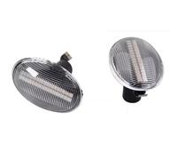 TREGOO Compatible With Mini For Cooper For R56 R57 R58 2007 2008 2009 2010 2011 2012 2013 Dynamic Side Marker Lamp Flashing Turn Signal Light Car Dynamic Turn Signal(White)