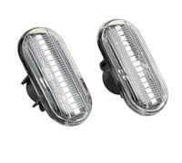 TREGOO Compatible With Nissan For Interstar For Bus X70 For Primastar For Bus X83 For Kasten X83 For Kubistar X76 Dynamic Side Marker Turn Signal Light Car Dynamic Turn Signal(White)