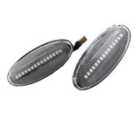 TREGOO Compatible With Nissan For Navara For D22 For NP300 1998 1999 2000 2001 2002 2003 2004 2005 Dynamic Turn Signal Side Marker Light Auto Parts Car Dynamic Turn Signal(White)