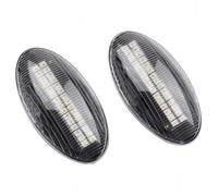 TREGOO Compatible With Opel For Agila Mk2 2008-2024 Turn Signal Side Marker Light Sequential Flashing Dynamic Lamp Auto Parts Car Dynamic Turn Signal(White)