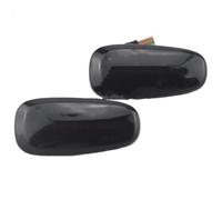 TREGOO Compatible With Opel For Zafira A 1999 2000 2001 2002 2003 2004 2005 Dynamic Side Marker Light Repeater Indicator Lamps Turn Signal Car Dynamic Turn Signal(Black)