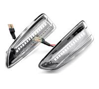 TREGOO Compatible With Opel For Zafira C 2011 2012 2013 2014 2015 2016 2017 2018 2019 Dynamic Turn Signal Light Side Marker Lamp Car Dynamic Turn Signal(White)