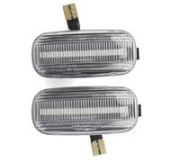 TREGOO Compatible With S4 For B6 B7 2000-2005 For A4 S4 For RS4 B8 2005-2008 Dynamic Side Marker Turn Signal Light Sequential Blinker Light Car Dynamic Turn Signal(White)