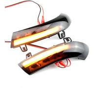 TREGOO Compatible With Skoda For Superb For B5 2002 2003 2004 2005 2006 2007 2008 Dynamic Flowing Side Mirror Turn Signal Light Car Dynamic Turn Signal(Yellow)