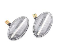 TREGOO Compatible With Smart For W450 W452 1998 1999 2000 2001 2002 2003 2004 2005 2006 2007 Dynamic Blinker Turn Signal Side Marker Lights Car Accessories Car Dynamic Turn Signal(White)