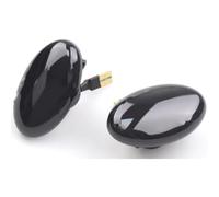 TREGOO Compatible With Smart For W450 W452 1998 1999 2000 2001 2002 2003 2004 2005 2006 2007 Dynamic Blinker Turn Signal Side Marker Lights Car Accessories Car Dynamic Turn Signal(Black)