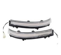 TREGOO Compatible With Vw For Voyage For Saveiro For G6 G7 2012 2013 2014 2015 2016 2017 2018 2019 2020 2021 Dynamic Blinker Side Mirror Turn Signal Light Car Dynamic Turn Signal(White)