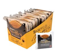 Tregroes Snack Pack of 2 Toffee Waffles 65g 2x30 Total 60 Bulk Buy Multipack Individually Wrapped Traditional Welsh Butter Caramel Waffles Perfect with Tea, Coffee & Hot Chocolate Visitor Snacks