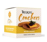 Tregroes Waffles - Cheese Crackers - Great with Cheese - 6 x 12 Crackers
