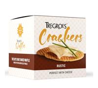 Tregroes Waffles - Savoury Crackers - Great with Cheese - 6 x 12 Crackers