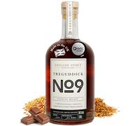 Treguddick Cornish Single Malt Whisky, 50 cl - 40% ABV Made from English Malted Barley with Chocolate & Tobacco Hints Triple Distilled in Oak Barrels