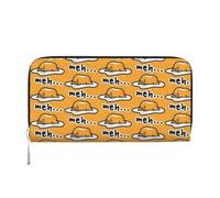 TREJUKY Great Pyrenees cute Dog Wallet for Men Women Long Clutch Zip Travel Leather Coin Purse Credit Card Holder Handbag, Gudetama Cute, One Size
