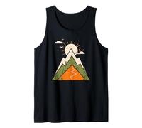 Trek Across the Wild Valleys Under a Brilliant Retro Sun Tank Top