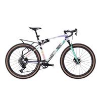 TREK CheckOUT SL 7 AXS Gravel Bike in Era White and Blue Sage M