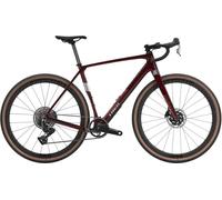 TREK Checkpoint SL 7 AXS Gen 3 Gravel Bike in Dark Red and Carbon Red Smoke Splatter XS