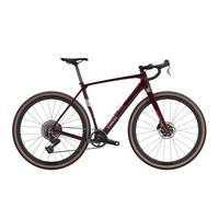 TREK Checkpoint SL 7 AXS Gen 3 Gravel Bike in Dark Red and Carbon Red Smoke Splatter Ml