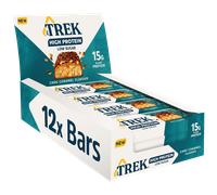 Trek Choc Caramel Low Sugar Protein bar 55g - Case of 12 [Best Before: 12/03/2026]