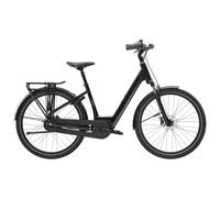 TREK District+ 2 Lowstep 400Wh Electric Hybrid Bike in Trek Black Small 400