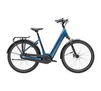 TREK District+ 3 Lowstep 545Wh Electric Hybrid Bike in Dark Aquatic XXS