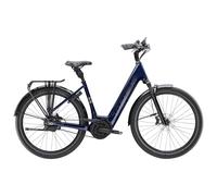 TREK District+ 5 Lowstep 545Wh Electric Hybrid Bike in Deep Dark Blue XXS
