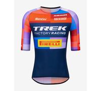 Trek Factory Racing 2025 short sleeve Jersey blue multicolour - XS