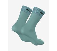 Trek Factory Racing 2026 Socks Turquoise Blue - M